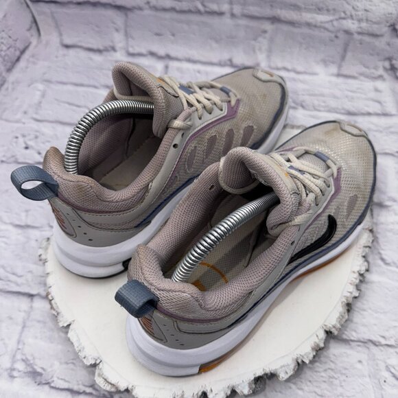 Nike Air Max AP Womens Size 8.5 Gray Blue Gold Athletic Running Shoes Sneakers - Picture 6 of 9